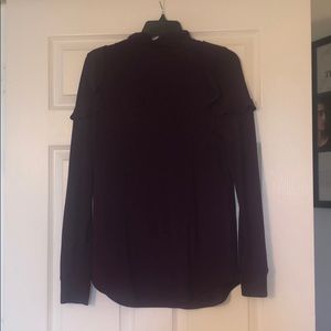 Loft purple turtle neck shirt